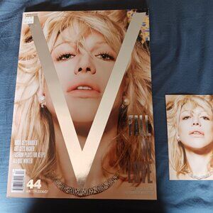 Rare Courtney Love V Magazine Winter 2006/07 Art & Fashion
